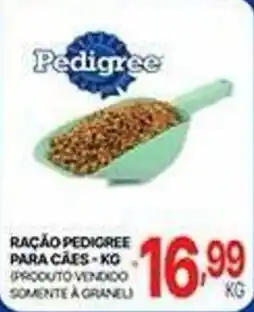 Supermercados Santa Helena Ração pedigree para cães oferta