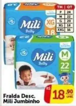 Pires Fralda desc. mili jumbinho oferta