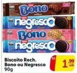 Pires Biscoito rech. bono ou negresco oferta