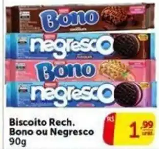 Pires Biscoito rech. bono ou negresco oferta