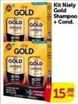 Pires Kit Niely Gold Shampoo + Cond. oferta