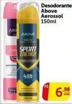 Pires Desodorante above aerossol oferta
