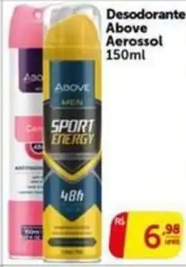 Pires Desodorante above aerossol oferta