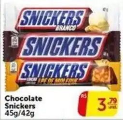 Pires snickers branco oferta