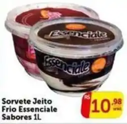 Pires Sorvete Jeito Frio Essenciale Sabores 1l oferta