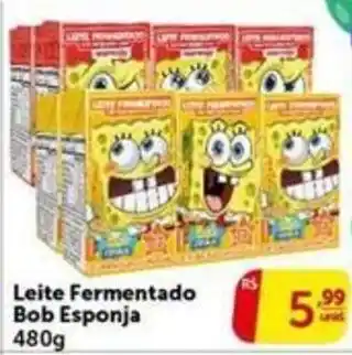 Pires Leite Fermentado Bob Esponja oferta