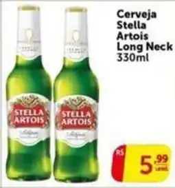 Pires Cerveja Stella Artois Long Neck oferta
