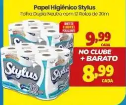 Rede Bom Lugar Papel Higiênico Stylus oferta