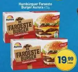 Rede Bom Lugar Hambúrguer Faroeste Burger Aurora oferta