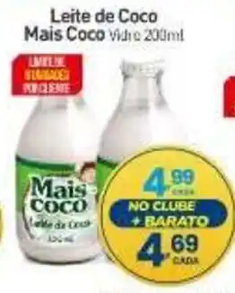 Rede Bom Lugar Leite de Coco Mais Coco Vidro oferta