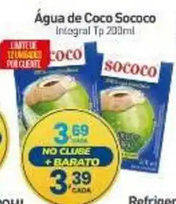 Rede Bom Lugar Água de Coco Sococo oferta