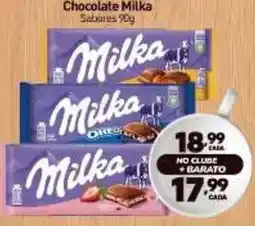Rede Bom Lugar Chocolate Milka Sabores oferta