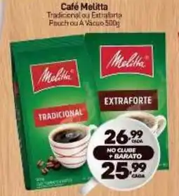 Rede Bom Lugar Café Melitta tradicional ou extraforte oferta