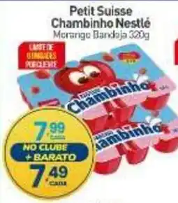 Rede Bom Lugar Petit Suisse Chambinho Nestlé oferta