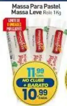 Rede Bom Lugar Massa para pastel massa leve oferta