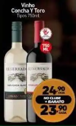 Rede Bom Lugar Vinho Concha Y Toro oferta