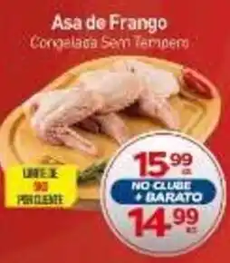 Rede Bom Lugar Asa de Frango Congelada Sem Tempero oferta
