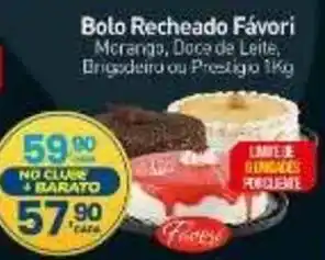 Rede Bom Lugar Bolo Recheado Favori oferta