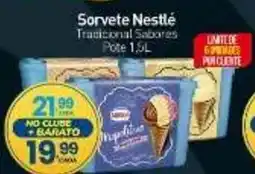 Rede Bom Lugar Sorvete Nestlé Tradicional Sabores oferta