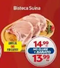 Rede Bom Lugar Bisteca Suína oferta