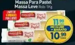 Rede Bom Lugar Massa para pastel massa leve oferta
