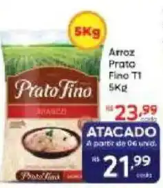 Barbosa Supermercados Arroz Prato Fino T1 oferta