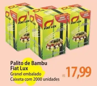 Palito de Bambu Fiat Lux