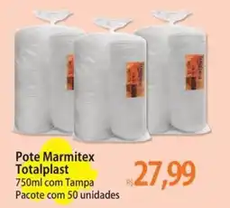 Atacadão Pote Marmitex Totalplast oferta