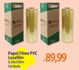 Atacadão Papel Filme Pvc Lusafilm oferta