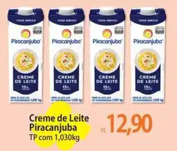 Atacadão Creme de Leite Piracanjuba oferta