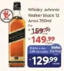 Whisky Johnnie Walker Black 12 Anos