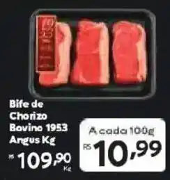 Barbosa Supermercados Bife de Chorizo Bovino 1953 Angus oferta