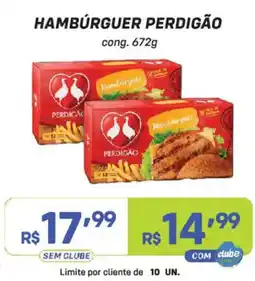 Prezunic Hambúrguer perdigão oferta