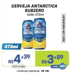 Prezunic Cerveja antarctica subzero oferta