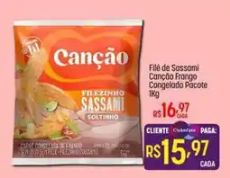 Muffato Filé de sassaqui canção frango congelado pacote oferta
