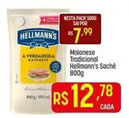 Muffato Maionese tradicional hellmann's sachê oferta