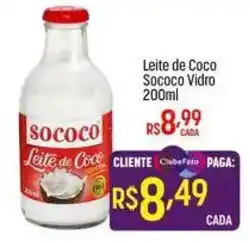 Muffato Leite de coco sococo vidro oferta