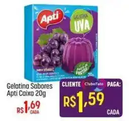 Muffato Gelatina Sabores Apti Caixa 20g oferta