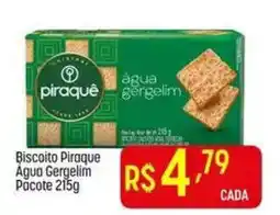 Muffato Biscoito Piraque Agua Gergelim oferta