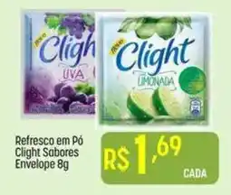 Muffato Refresco em Pó Clight Sabores Envelope oferta