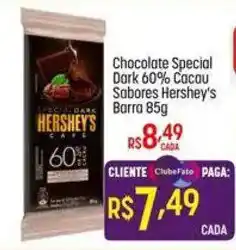 Muffato Chocolate special dark 60% cacao sabores hershey's oferta