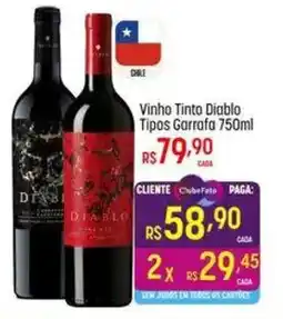 Muffato Vinho Tinto Diablo Tipos Garrafa oferta
