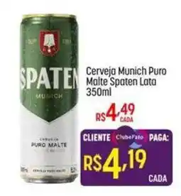 Muffato Cerveja Munich Puro Malte Spaten oferta