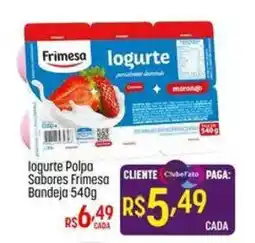 Muffato logurte polpa sabores frimesa oferta