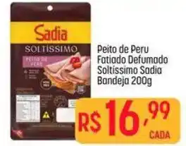Muffato Peito de Peru Fatiado Defumado Soltissimo Sadia oferta