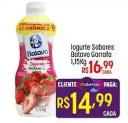 Muffato Iogurte sabores batavo garrafa oferta