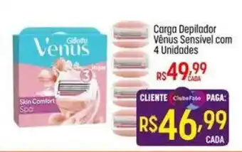 Muffato Carga Depilador Vênus Sensível oferta