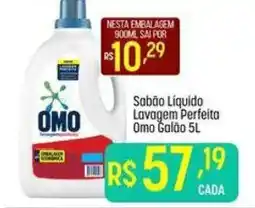 Muffato Sabão Líquido Lavagem Perfeita Omo Galão oferta