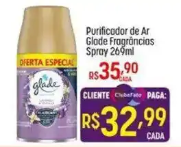 Muffato Purificador de Ar Glade Fragrâncias oferta