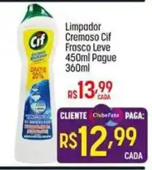 Muffato Limpador Cremoso Cif oferta